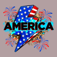 America With Lightning Bolt Vintage Hoodie | Teevron