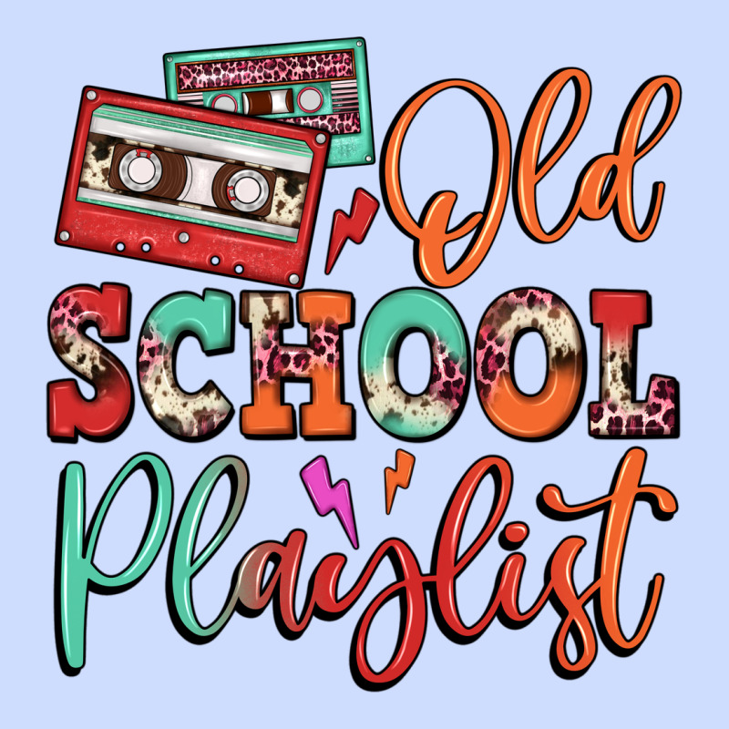 Old School Playlist Cassette Urban Heavy Tee by FaDigitalArtStudio | Teevron