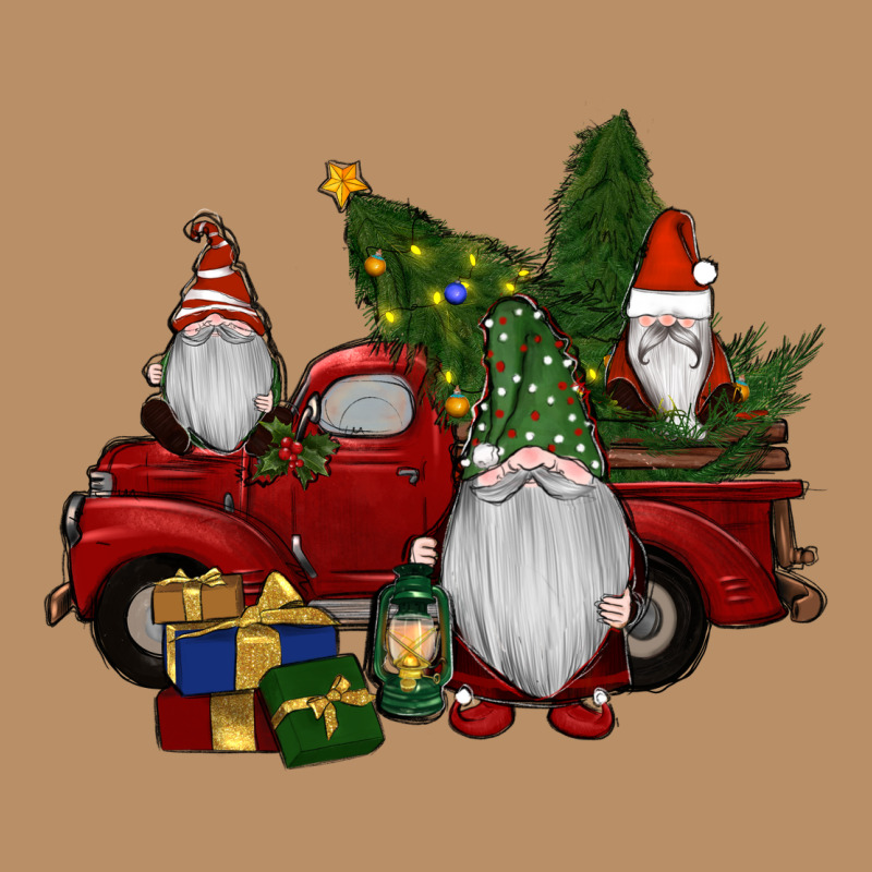 Christmas Gnomes With Truck Vintage Hoodie by RanaPortraitStore | Teevron