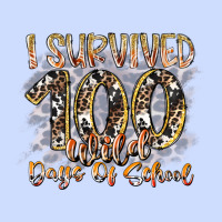 I Survived 100 Wild Days Of School Urban Heavy Tee | Teevron
