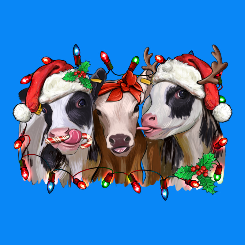 Funny Christmas Heifers Zipper Hoodie by Jasminsmagicworld | Teevron