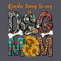 Kinda Busy Being A Dog Mom Vintage Hoodie | Teevron