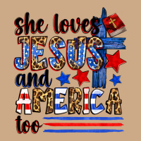 She Loves Jesus And America Too Vintage Hoodie | Teevron