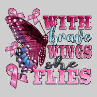 With Brave Wings She Flies Premium Tee | Teevron