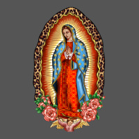 Our Lady Of Guadalupe Leopard And Roses Zipper Hoodie | Teevron