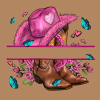 Pink Cowgirl Hat And Roses Long Sleeve Tee | Teevron