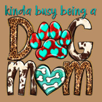 Kinda Busy Being A Dog Mom Vintage Hoodie | Teevron
