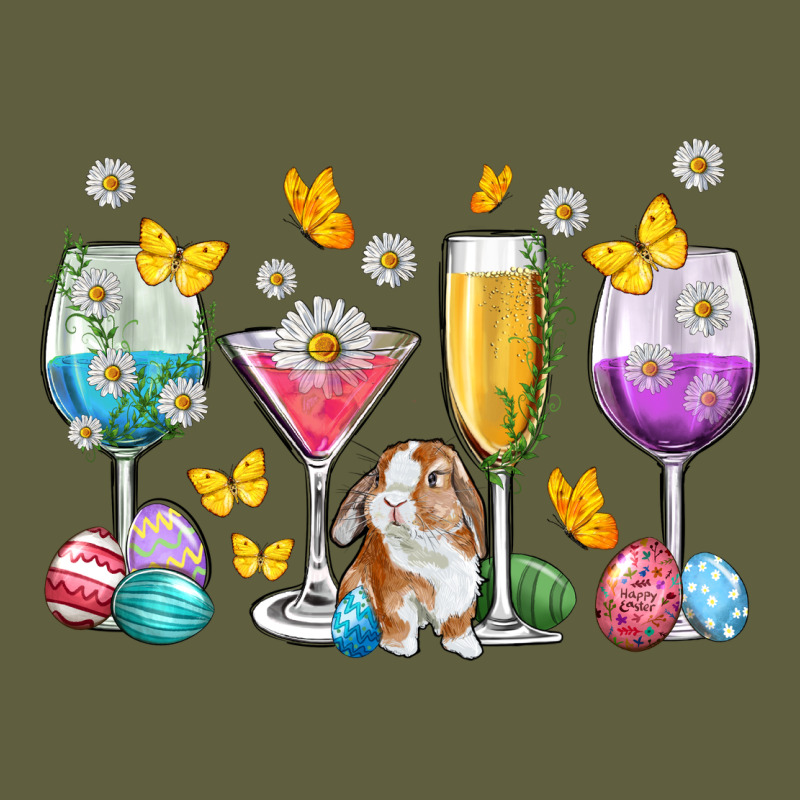 Easter Wine Glasses Easter Day Vintage Tee by Neo Western | Teevron