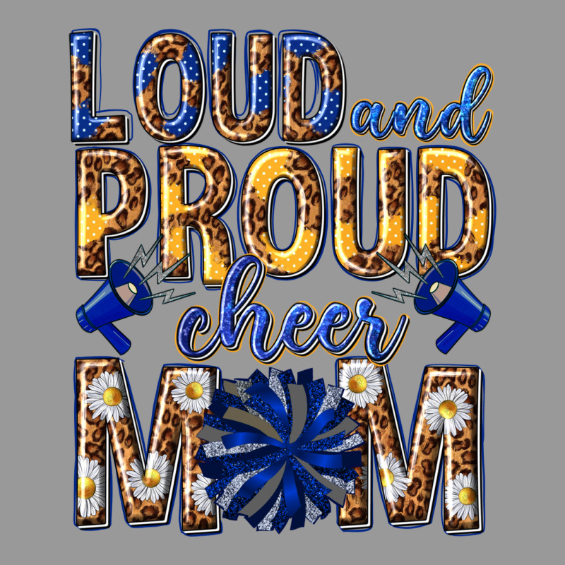 Loud And Proud Cheer Mom Vintage Hoodie by texasbilliewilder | Teevron