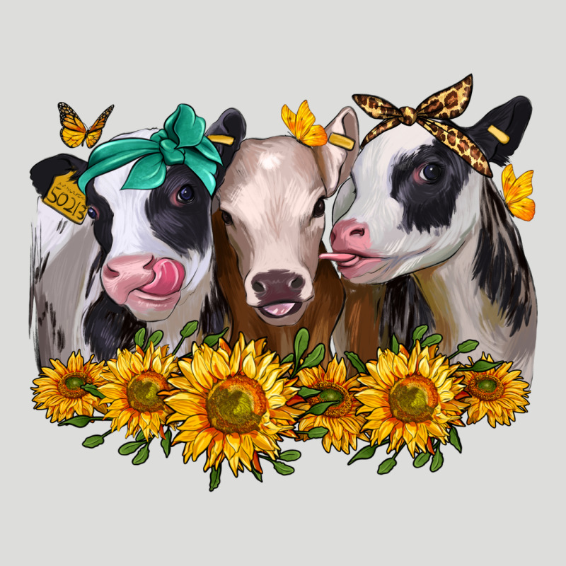 Sunflower Heifers Zipper Hoodie by Jasminsmagicworld | Teevron