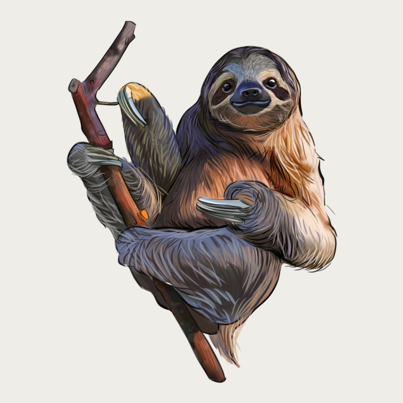 Sloth Zipper Hoodie by LillyAllenDesigns | Teevron