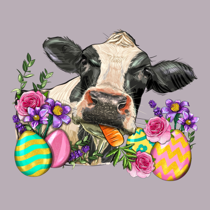 Happy Easter Cow Easter Day Vintage Tee by Neo Western | Teevron