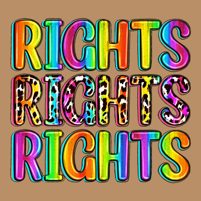 Rights Rights Rights (pride) Vintage Hoodie by Zillion Design Studio | Teevron