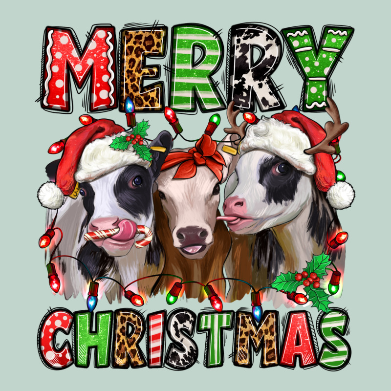 Merry Christmas Heifers Zipper Hoodie by Jasminsmagicworld | Teevron