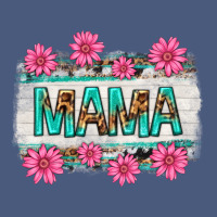 Mama Leopard With Turquoise Background Vintage Hoodie | Teevron