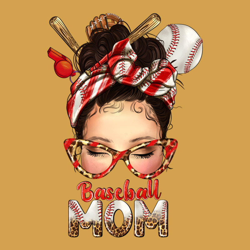 Baseball Mom Messy Bun Urban Hoodie by texasbilliewilder | Teevron