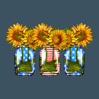 American Sunflower Mason Jar Urban Heavy Tee | Teevron