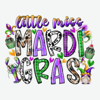 Little Miss Mardi Gras Urban Heavy Tee | Teevron