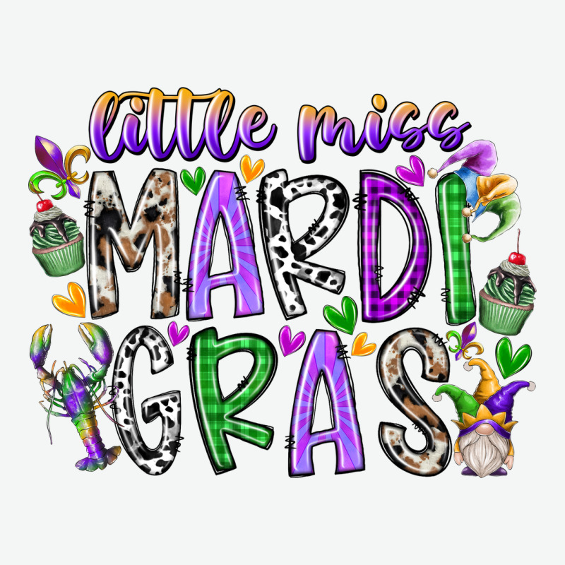 Little Miss Mardi Gras Urban Heavy Tee by RacoonDesign | Teevron