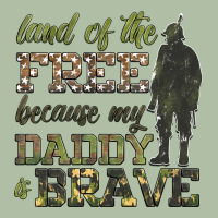 Land Of The Free Because My Daddy Is Brave Urban Heavy Tee | Teevron