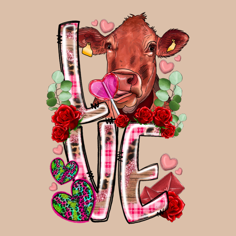 Love Cow Valentine Urban Heavy Tee by RacoonDesign | Teevron