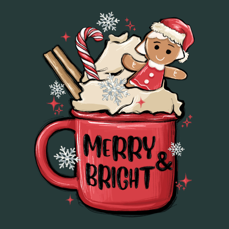 Merry And Bright Premium Sweatshirt by MaliasSmallBusiness | Teevron