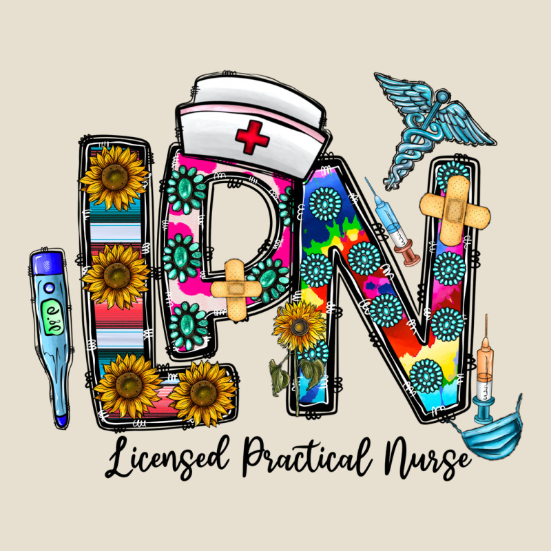 Lpn Licensed Practial Nurse Urban Heavy Tee by CowhideDigitalArt | Teevron