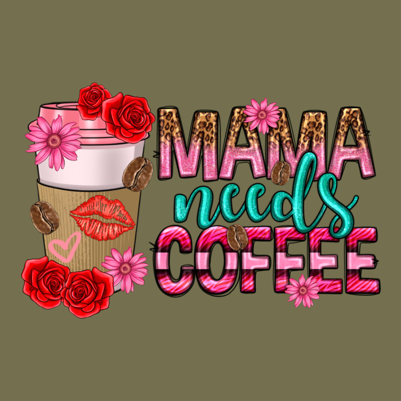 Mama Needs Coffee Mothers Day Vintage Hoodie by texasbilliewilder | Teevron