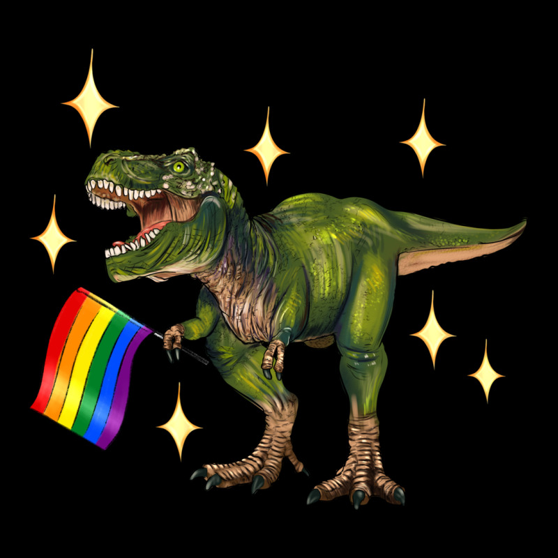 Lgbtq+  T Rex Heavy Core Tee by Artiststas | Teevron
