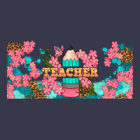 Teacher Floral Pencil Libbey Glass Long Sleeve Tee | Teevron