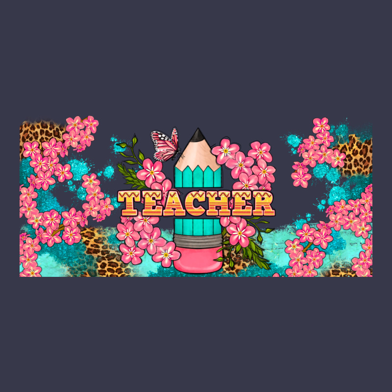 Teacher Floral Pencil Libbey Glass Long Sleeve Tee by BundleAndBundleShop | Teevron