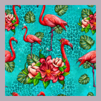 Flamingo Seamless Pattern Vintage Tee | Teevron