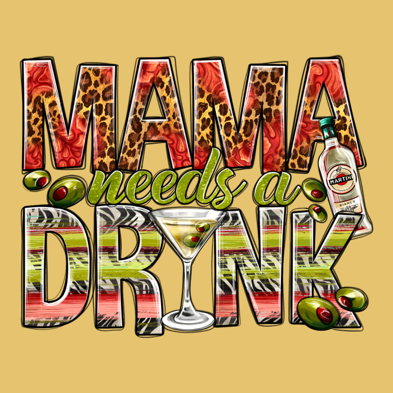 Mama Needs A Drink Premium Sweatshirt by NancyCooperArtShop | Teevron