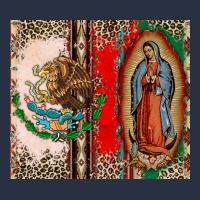 Virgin Mary Mexican Flag Heavyweight Sweatshirt | Teevron