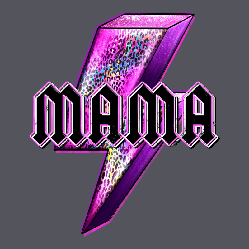Mama Neon Leopard Lightning Bolt Vintage Hoodie by texasbilliewilder | Teevron