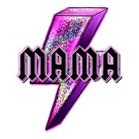 mama neon leopard lightning bolt | Teevron