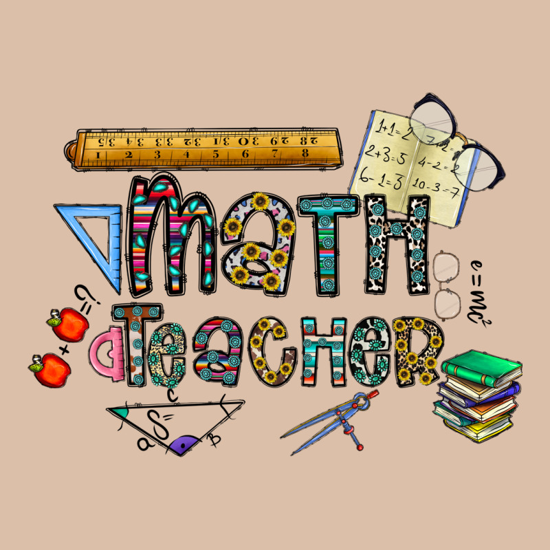 Math Teacher Urban Heavy Tee by CowhideDigitalArt | Teevron