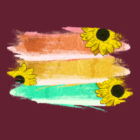Colored Triple Sunflower Brush Strokes Classic Tee | Teevron