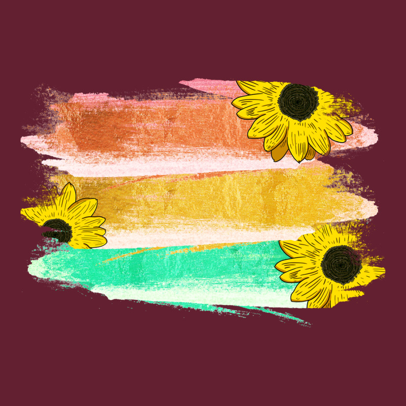 Colored Triple Sunflower Brush Strokes Classic Tee by Bettercallsaul | Teevron