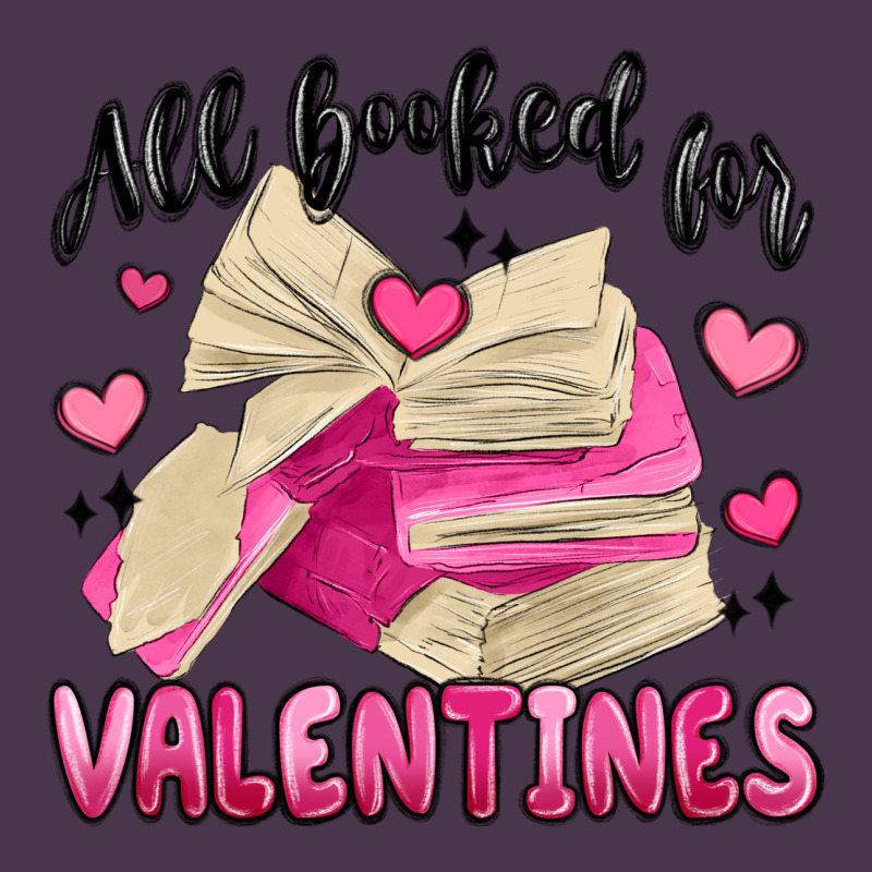 All Booked For Valentines Heavyweight Hoodie by MaliasSmallBusiness | Teevron