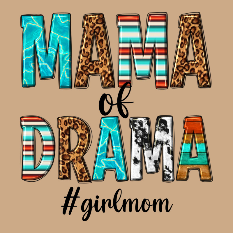 Mama Of Drama Girl Mom Vintage Hoodie by texasbilliewilder | Teevron