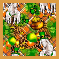 St Patricks  Goat Family With Balloons Seamless Urban Heavy Tee | Teevron