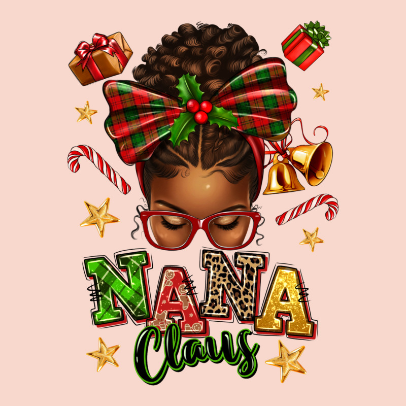 Nana Claus Afro Messy Bun Urban Hoodie by texasbilliewilder | Teevron