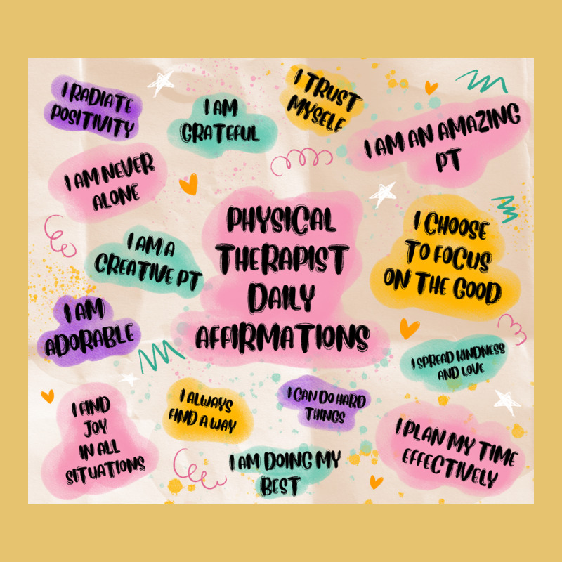 Physical Therapist Daily Affirmations Premium Sweatshirt by MaliasSmallBusiness | Teevron