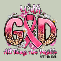 Breast Cancer With God All Things Are Possible Classic Tee | Teevron