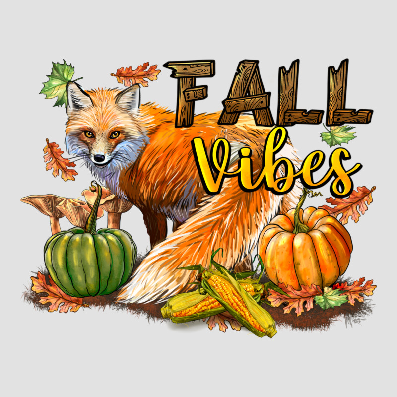 Fall Vibes Fox Premium Hoodie by LillyAllenDesigns | Teevron