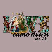 Love Came Down Holy Family Vintage Hoodie | Teevron
