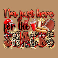 I'm Just Here For The Snacks American Football Vintage Hoodie | Teevron