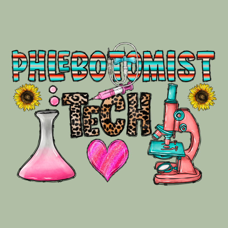 Phlebotomist Tech Urban Heavy Tee by CowhideDigitalArt | Teevron