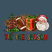 Tis The Season Christmas With Football And Santa Urban Heavy Tee | Teevron